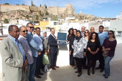 Las asociaciones de Almería y Granada homenajean a Sellan Berrada, cónsul general