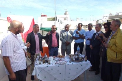 Las asociaciones de Almería y Granada homenajean a Sellan Berrada, cónsul general