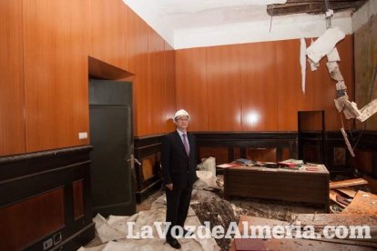 Un recorrido por el Ayuntamiento tras diez años de estar cerrado
