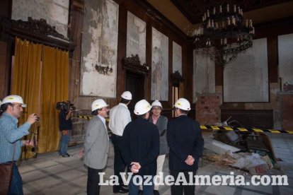 Un recorrido por el Ayuntamiento tras diez años de estar cerrado