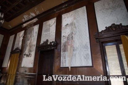Un recorrido por el Ayuntamiento tras diez años de estar cerrado