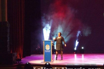 Celebración en el Auditorio Maestro Padilla de Almería de la Gala del X Aniversario de la celebración de los Juegos Mediterráneos Almer