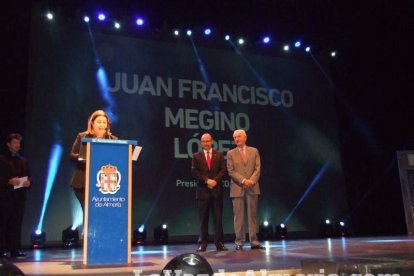 Celebración en el Auditorio Maestro Padilla de Almería de la Gala del X Aniversario de la celebración de los Juegos Mediterráneos Almer