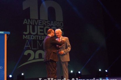 Celebración en el Auditorio Maestro Padilla de Almería de la Gala del X Aniversario de la celebración de los Juegos Mediterráneos Almer