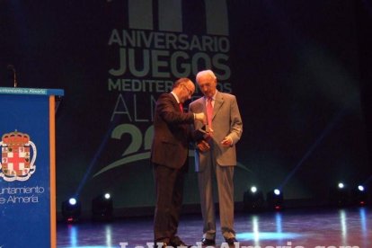 Celebración en el Auditorio Maestro Padilla de Almería de la Gala del X Aniversario de la celebración de los Juegos Mediterráneos Almer