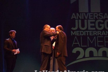 Celebración en el Auditorio Maestro Padilla de Almería de la Gala del X Aniversario de la celebración de los Juegos Mediterráneos Almer