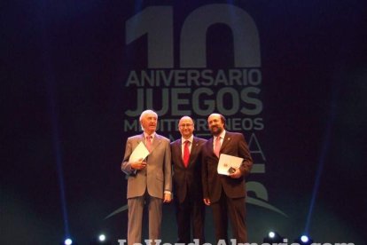 Celebración en el Auditorio Maestro Padilla de Almería de la Gala del X Aniversario de la celebración de los Juegos Mediterráneos Almer