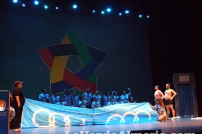 Celebración en el Auditorio Maestro Padilla de Almería de la Gala del X Aniversario de la celebración de los Juegos Mediterráneos Almer