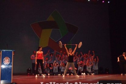 Celebración en el Auditorio Maestro Padilla de Almería de la Gala del X Aniversario de la celebración de los Juegos Mediterráneos Almer
