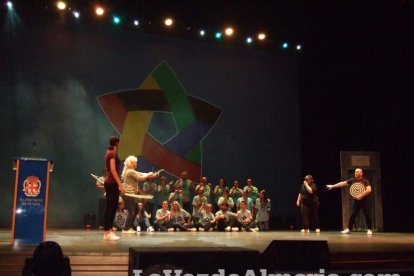 Celebración en el Auditorio Maestro Padilla de Almería de la Gala del X Aniversario de la celebración de los Juegos Mediterráneos Almer