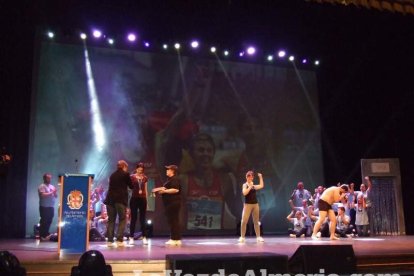 Celebración en el Auditorio Maestro Padilla de Almería de la Gala del X Aniversario de la celebración de los Juegos Mediterráneos Almer