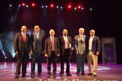 Celebración en el Auditorio Maestro Padilla de Almería de la Gala del X Aniversario de la celebración de los Juegos Mediterráneos Almer