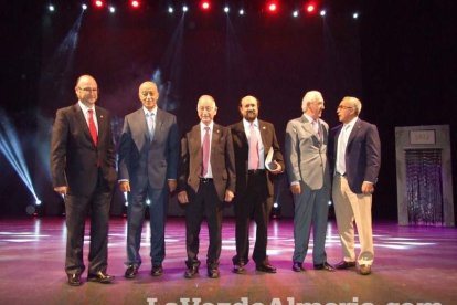 Celebración en el Auditorio Maestro Padilla de Almería de la Gala del X Aniversario de la celebración de los Juegos Mediterráneos Almer