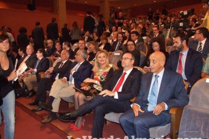 Celebración en el Auditorio Maestro Padilla de Almería de la Gala del X Aniversario de la celebración de los Juegos Mediterráneos Almer