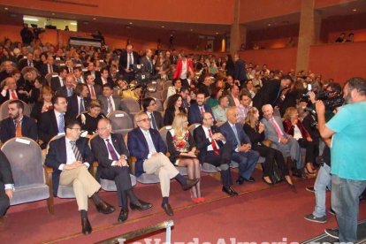 Celebración en el Auditorio Maestro Padilla de Almería de la Gala del X Aniversario de la celebración de los Juegos Mediterráneos Almer