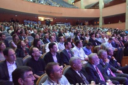Celebración en el Auditorio Maestro Padilla de Almería de la Gala del X Aniversario de la celebración de los Juegos Mediterráneos Almer