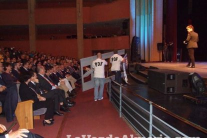 Celebración en el Auditorio Maestro Padilla de Almería de la Gala del X Aniversario de la celebración de los Juegos Mediterráneos Almer