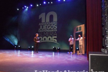 Celebración en el Auditorio Maestro Padilla de Almería de la Gala del X Aniversario de la celebración de los Juegos Mediterráneos Almer