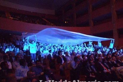 Celebración en el Auditorio Maestro Padilla de Almería de la Gala del X Aniversario de la celebración de los Juegos Mediterráneos Almer