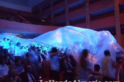 Celebración en el Auditorio Maestro Padilla de Almería de la Gala del X Aniversario de la celebración de los Juegos Mediterráneos Almer