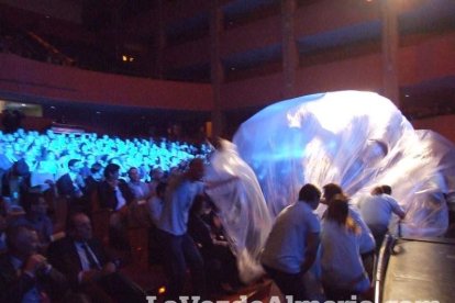 Celebración en el Auditorio Maestro Padilla de Almería de la Gala del X Aniversario de la celebración de los Juegos Mediterráneos Almer