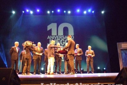 Celebración en el Auditorio Maestro Padilla de Almería de la Gala del X Aniversario de la celebración de los Juegos Mediterráneos Almer