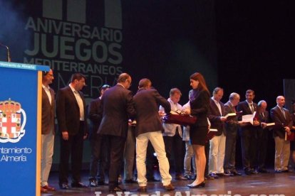 Celebración en el Auditorio Maestro Padilla de Almería de la Gala del X Aniversario de la celebración de los Juegos Mediterráneos Almer