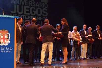 Celebración en el Auditorio Maestro Padilla de Almería de la Gala del X Aniversario de la celebración de los Juegos Mediterráneos Almer