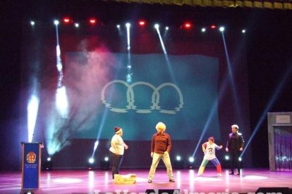 Celebración en el Auditorio Maestro Padilla de Almería de la Gala del X Aniversario de la celebración de los Juegos Mediterráneos Almer