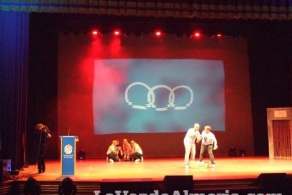Celebración en el Auditorio Maestro Padilla de Almería de la Gala del X Aniversario de la celebración de los Juegos Mediterráneos Almer