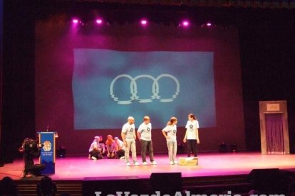 Celebración en el Auditorio Maestro Padilla de Almería de la Gala del X Aniversario de la celebración de los Juegos Mediterráneos Almer