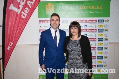 Gala de entrega de los I Premios Los Vélez celebrada en María.