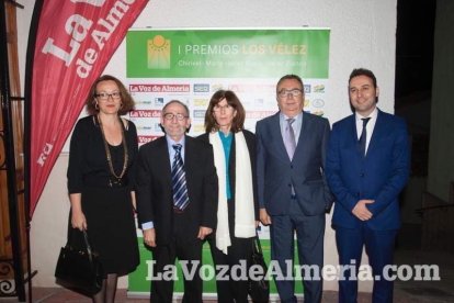 Gala de entrega de los I Premios Los Vélez celebrada en María.
