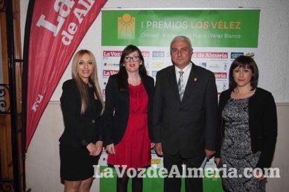 Gala de entrega de los I Premios Los Vélez celebrada en María.