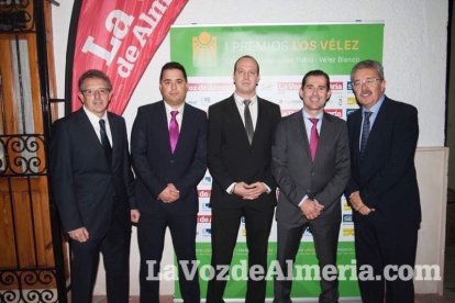 Gala de entrega de los I Premios Los Vélez celebrada en María.