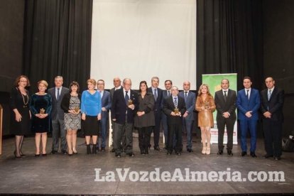 Gala de entrega de los I Premios Los Vélez celebrada en María.