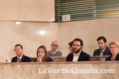 Pleno extraordinario en el que Luis Rogelio Rodríguez- Comendador ha dimitido como alcalde de Almería dando paso a Ramón Fernández-Pache