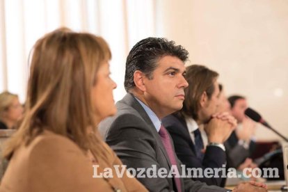 Pleno extraordinario en el que Luis Rogelio Rodríguez- Comendador ha dimitido como alcalde de Almería dando paso a Ramón Fernández-Pache