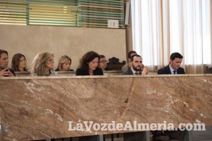 Pleno extraordinario en el que Luis Rogelio Rodríguez- Comendador ha dimitido como alcalde de Almería dando paso a Ramón Fernández-Pache