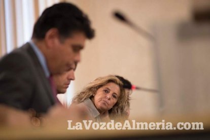 Pleno extraordinario en el que Luis Rogelio Rodríguez- Comendador ha dimitido como alcalde de Almería dando paso a Ramón Fernández-Pache