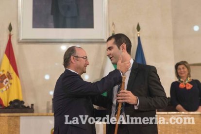 Pleno extraordinario en el que Luis Rogelio Rodríguez- Comendador ha dimitido como alcalde de Almería dando paso a Ramón Fernández-Pache