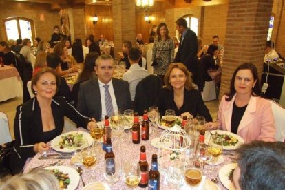 Junto a la decana, María del Mar Gázquez, han asistido los colectivos judiciales de Almería. Fotos: JA Barrios