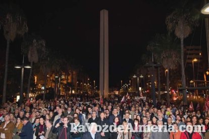 La Mesa en Defensa del Ferrocarril vuelve a unir a representantes de todas las fuerzas. Fotos: Juan Sánchez