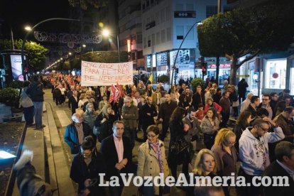 La Mesa en Defensa del Ferrocarril vuelve a unir a representantes de todas las fuerzas. Fotos: Juan Sánchez