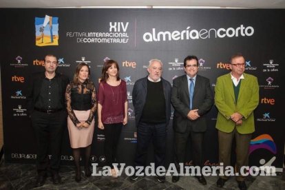 Gala de apertura del Festival de Cortometrajes Almería en corto en la que ha tenido lugar la entrega del premio Almería, tierra de cine al