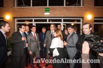 Gala de apertura del Festival de Cortometrajes Almería en corto en la que ha tenido lugar la entrega del premio Almería, tierra de cine al