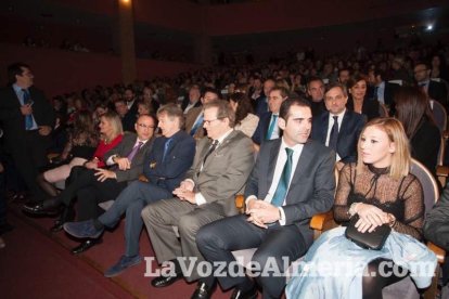 Gala de apertura del Festival de Cortometrajes Almería en corto en la que ha tenido lugar la entrega del premio Almería, tierra de cine al