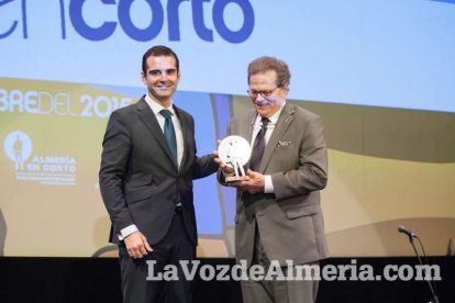 Gala de apertura del Festival de Cortometrajes Almería en corto en la que ha tenido lugar la entrega del premio Almería, tierra de cine al