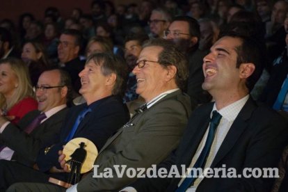 Gala de apertura del Festival de Cortometrajes Almería en corto en la que ha tenido lugar la entrega del premio Almería, tierra de cine al