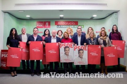 Comienzo de la campala electoral con la tradicional pegada de carteles,